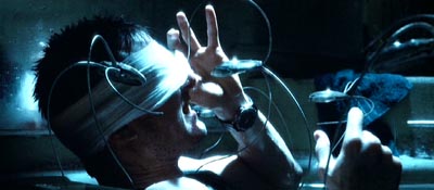 Will one of you at least pass the bubble bath? Minority Report image