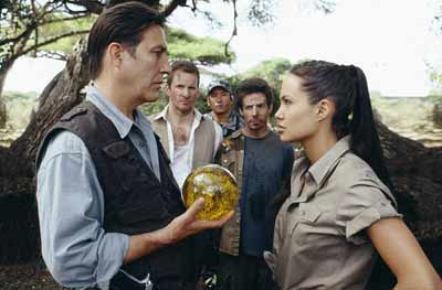Reiss suggests he and Croft settle things over a nice game of Big Marbles. Tomb Raider image