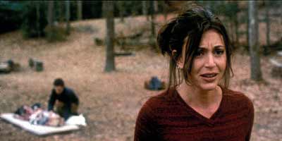 Her fear of tinder was chronic. Cabin Fever image