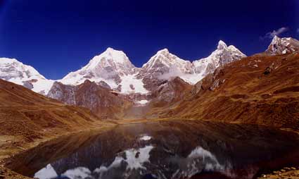 A big mountain. Leave it alone. Touching The Void image