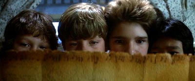 The world's oldest Playboy centrefold still had the power to excite young boys. The Goonies image