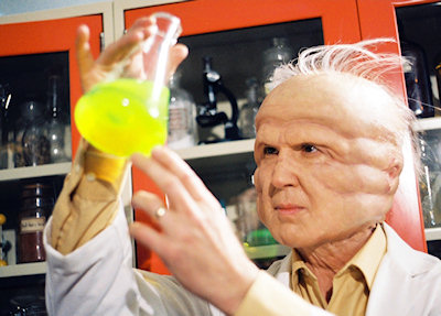 Well, that's a huge noggin. That's a virtual planetoid. Has its own weather system. Trail of the Screaming Forehead image