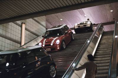 The Minis are back in town. With a stunning paintjob too. The Italian Job image