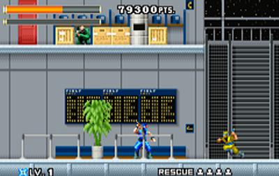 Evil ninjas are bound by a code of honour to wear less trendy duds than good guys. Yellow? Icky. Ninja Cop image