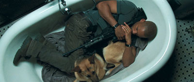 I know there's no women about, but let's not get desperate here. I Am Legend image